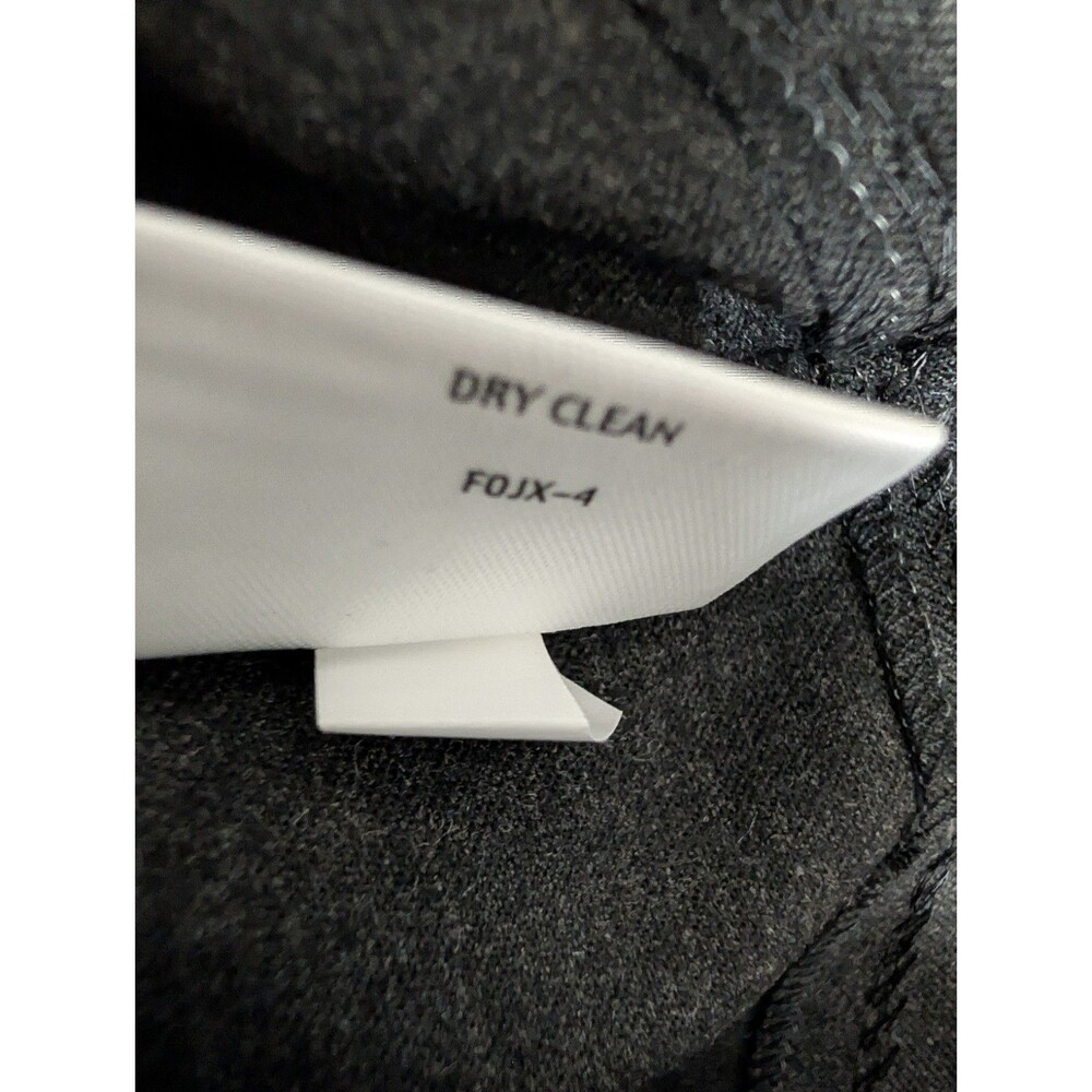 Eileen Fisher Large Gray Wool Spandex Pull On Tapered Pants Stretch Comfort L - Picture 9 of 11